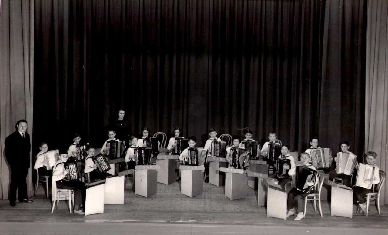 Orchestre des petits. Année 1961 ou 1962